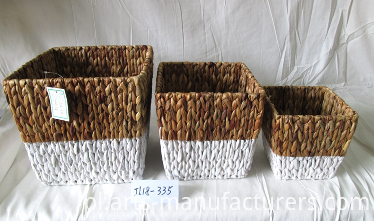 kosz kwiatów hiacyntu wodnego water hyacinth flower basket